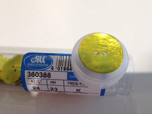 Großer knopf aus echtem - mm,