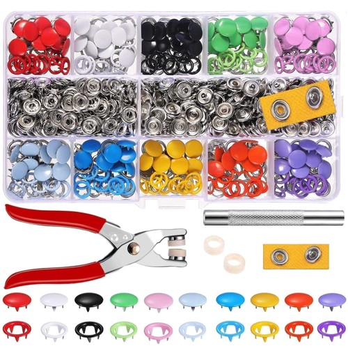 Druckknöpfe set 240 stück - set,,