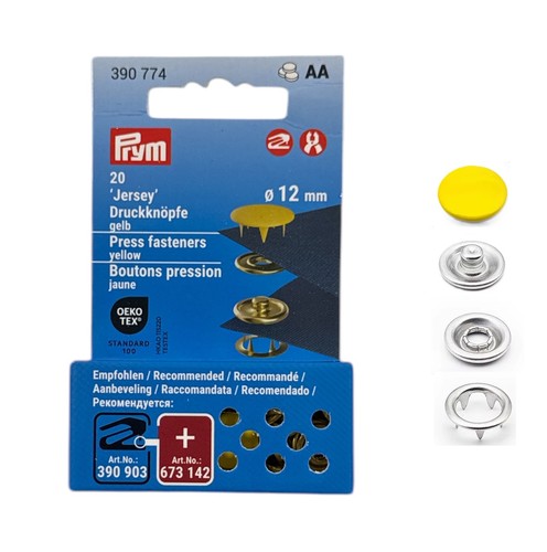 Prym jersey druckknöpfe - prym, 12mm