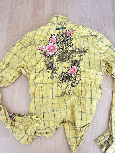 Bluse mit design - bluse,