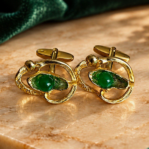 Manschettenknöpfe goldfarben