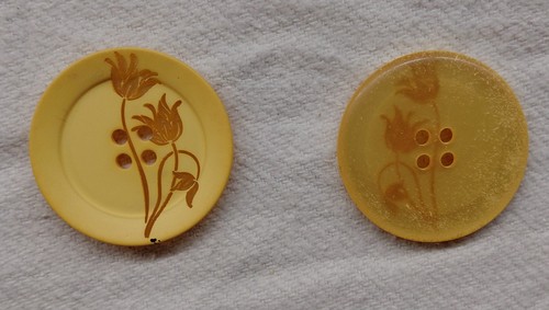 Knöpfe mit blumenmotiv 34 - blumenmotiv,,
