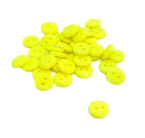 Knöpfe 9mm bunte farben - 50, x