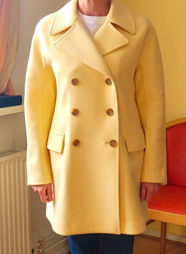 Madeleine damen mantel gelb - l,
